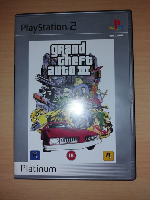 PS2 Game (PlayStation 2) Grand Theft Auto 3 / III (Like New)64750565949699120