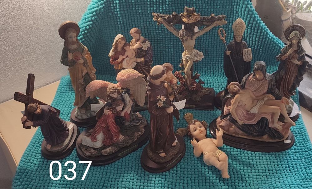 Vários artigos de decoração