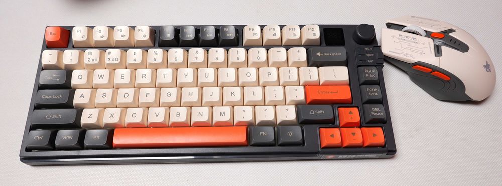 Klawiatuta RGB + mysz k920 bezprzewodowe