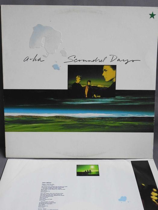 A-ha Scoundrel Days ‎LP 1986 USA пластинка NМ 1st press