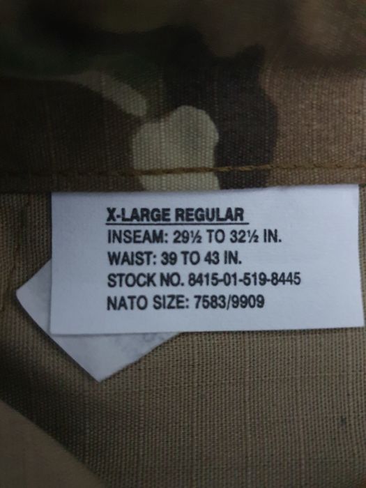 Spodnie US Army/tactical/Multicam/nowe