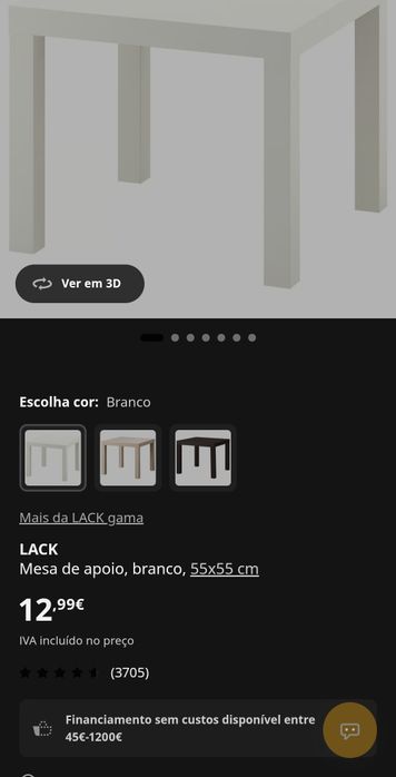 Mesa multiusos Ikea