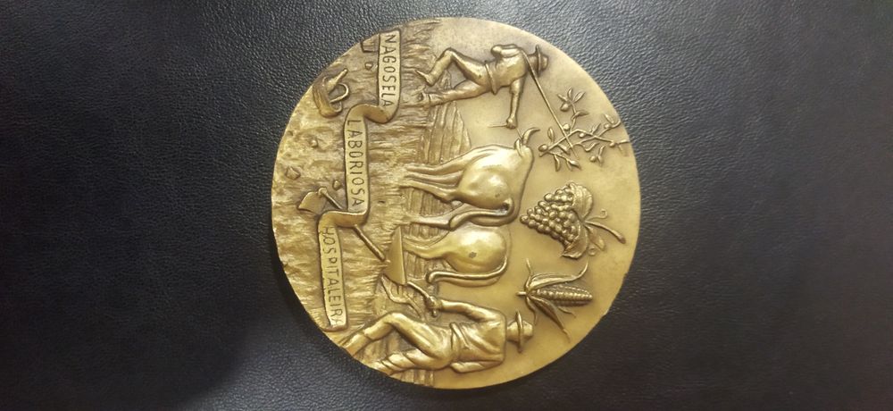 Nagosela, medalha em bronze