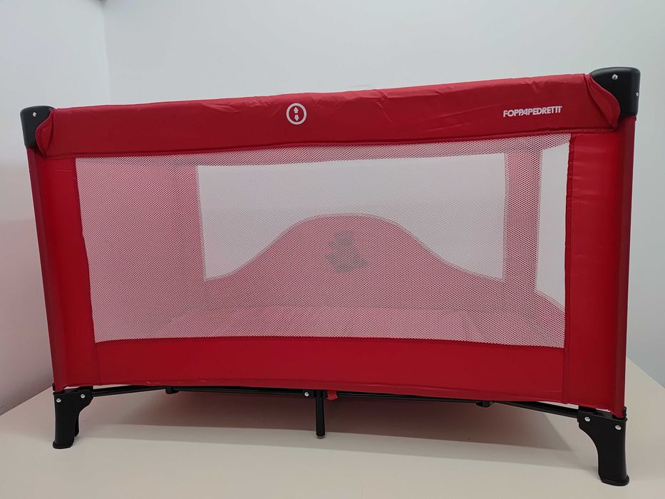 Foppapedretti Teddytour łóżko turystyczne 127x67cm czerwone D421