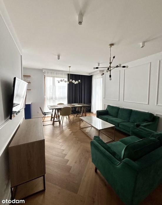 4 pokojowy apartament na Mokotowie, 2 łazienki, 2 balkony, hala garaż