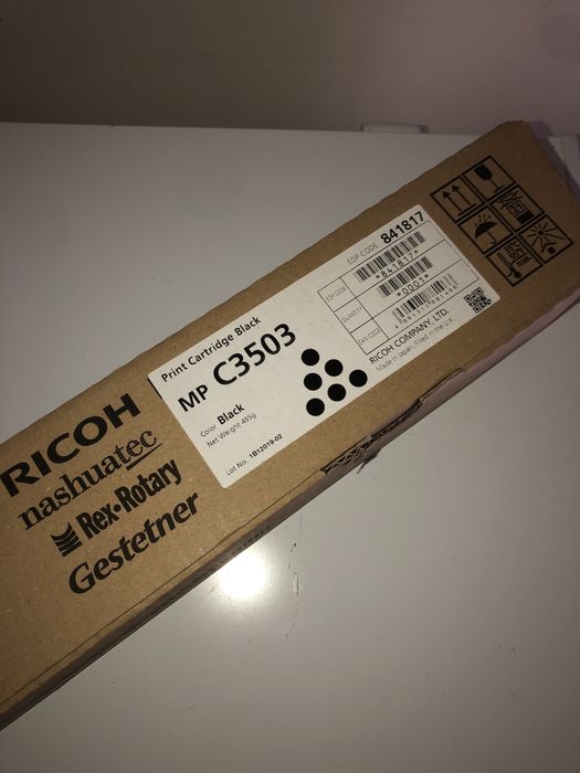 Ricoh MP C3503 toner preto