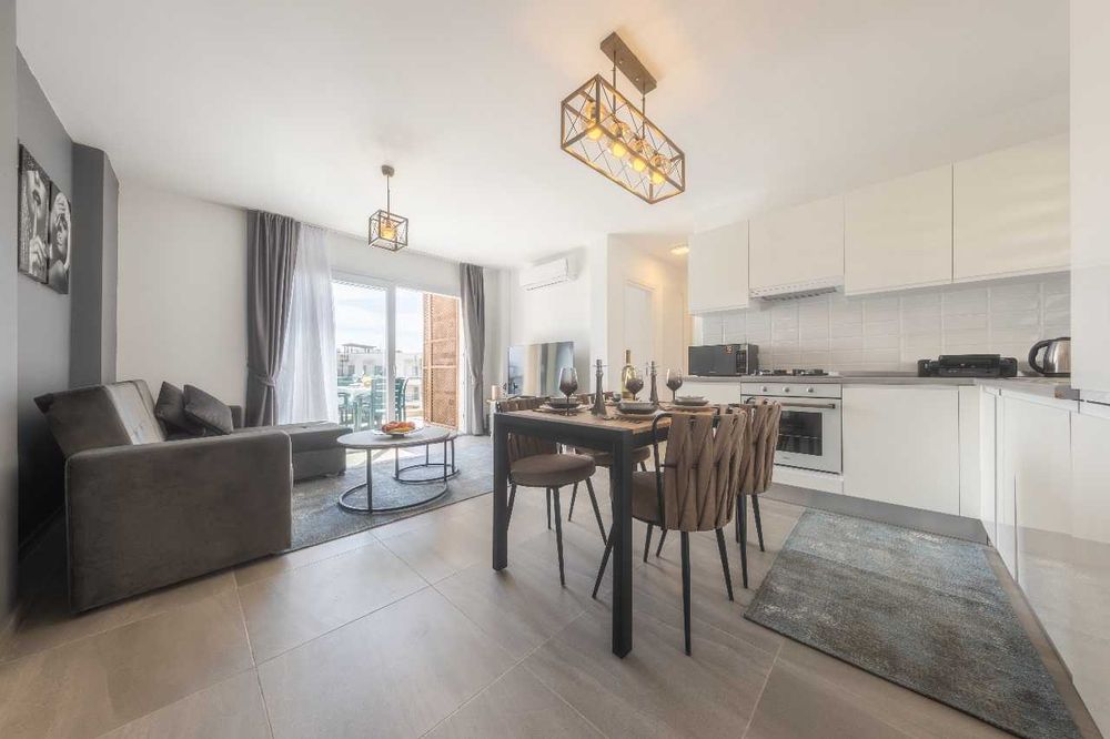 Квартира 139м2/пентхаус 3+1 терраса на крыше с джакузи Боаз Бафра Кипр