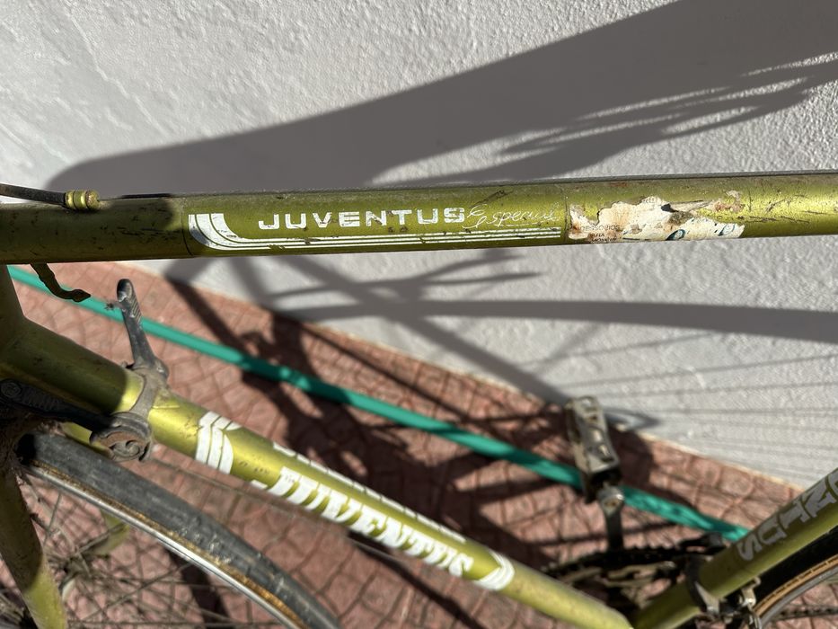 Bicicleta original antiga para restaurar marca Juventus