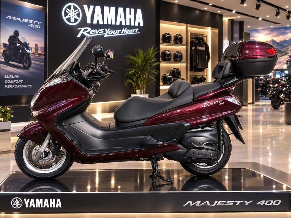 Yamaha majesty 400 maxi scooter