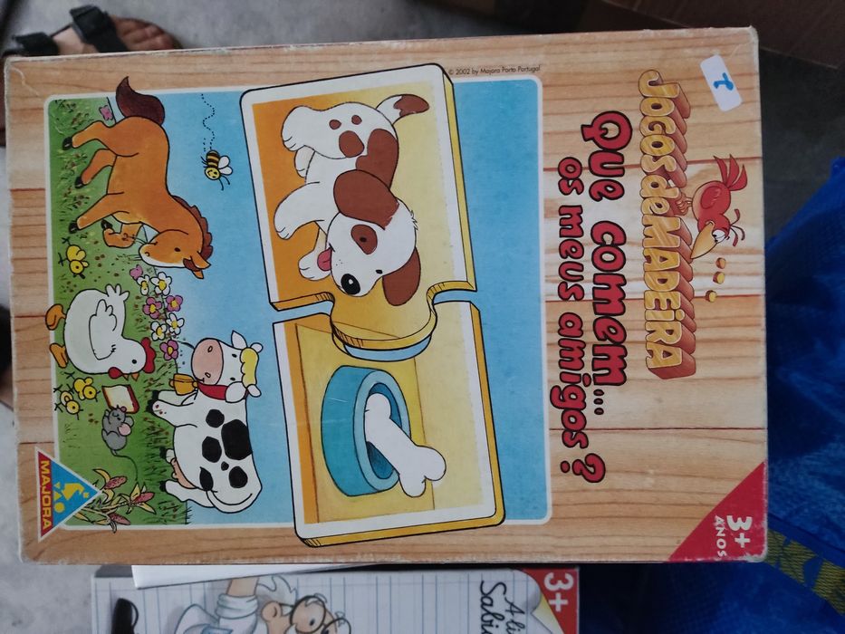 Conjunto de 6 jogos infantis