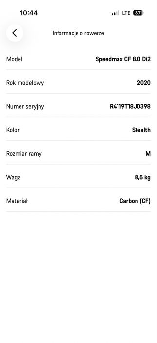 Na sprzedaz wypasiony Canyon Speedmax CF di2 , czasowy