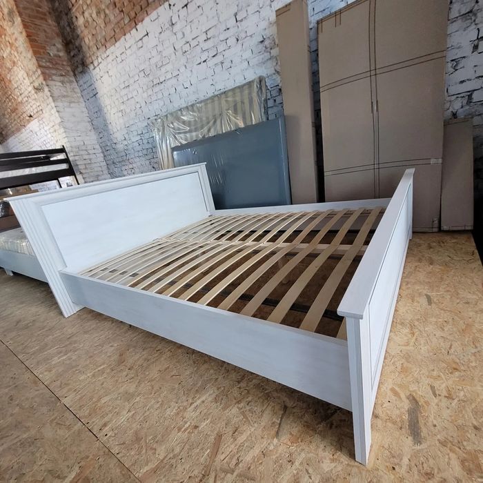 Ліжко 2 спальне 160*200 біле в наявності дешево