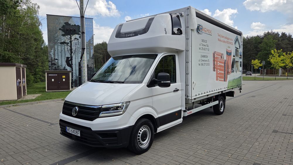 VW Crafter/2.0Tdi/177km/195Tys km/Plandeka/10 europalet/Full led