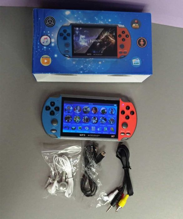 Нова ігрова консоль PSP X7 Plus 4,3» 1000 ігор 8 ГБ