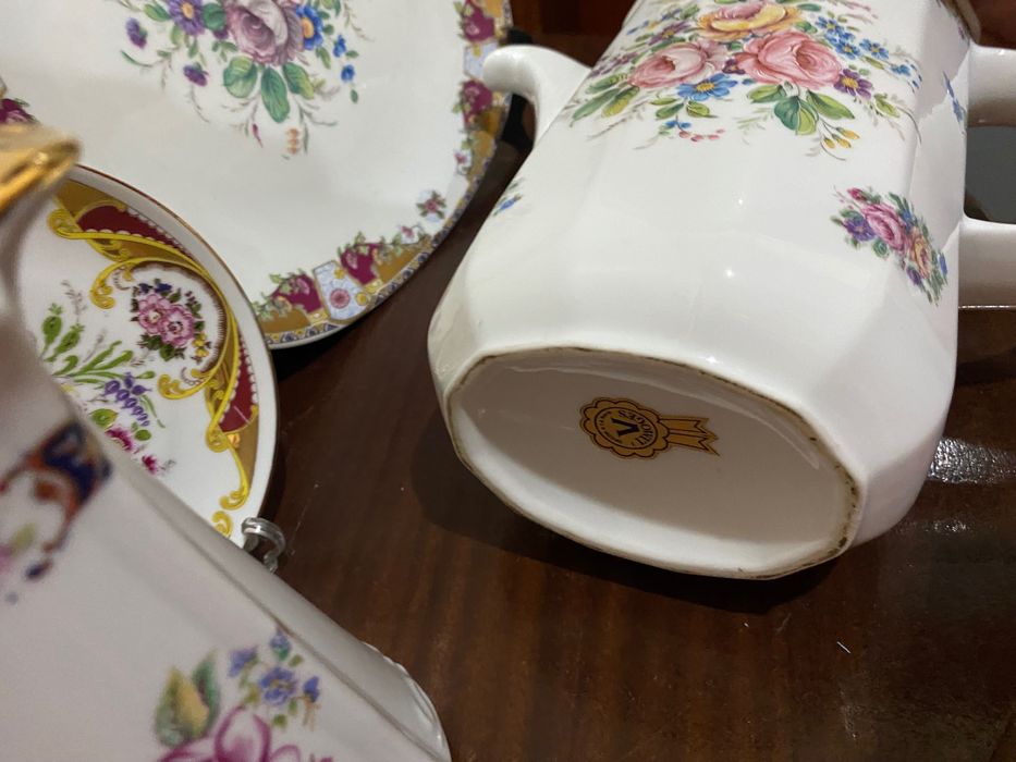 Peças de porcelana Limoges