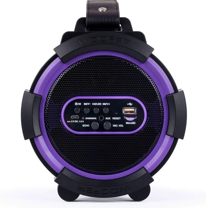 Coluna FONESTAR Triumph 30W (como nova) - Inclui Microfone - Karaoke