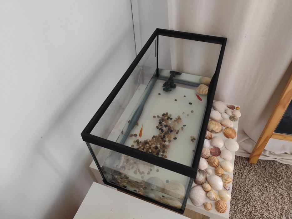 Aquário vidro usado