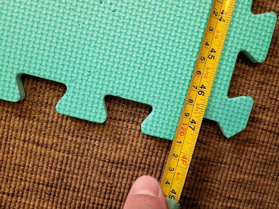 Tapete de atividades puzzle formas para bebé ou criança