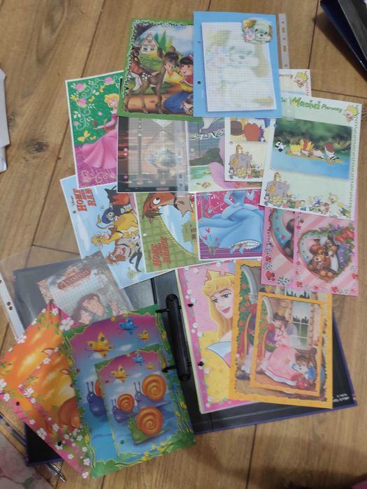 Bardzo duży zestaw karteczek