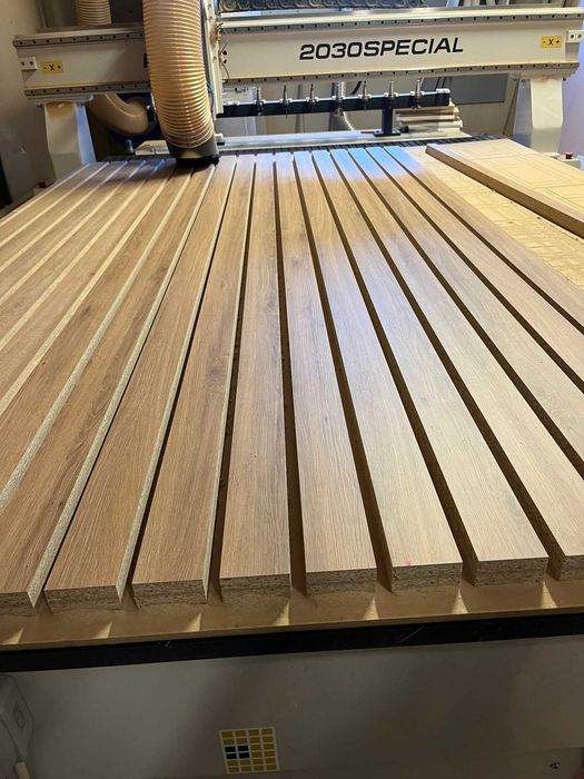 Frezowanie CNC-Fronty MDF, Sklejka, Płyty meblowe, OSB