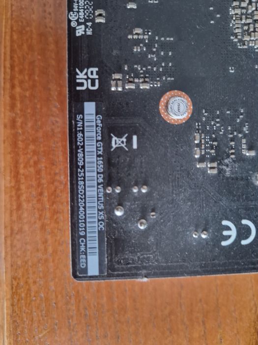 MSI GTX 1650 D6 Ventus OC 4GB