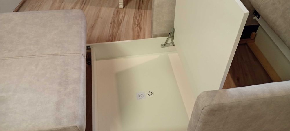 Fotel Rozkładany Nicol 95 cm Dąb Gdynia