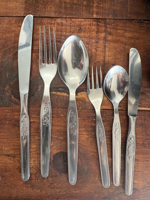 Faqueiro completo 72 peças – inox | Conjunto clássico