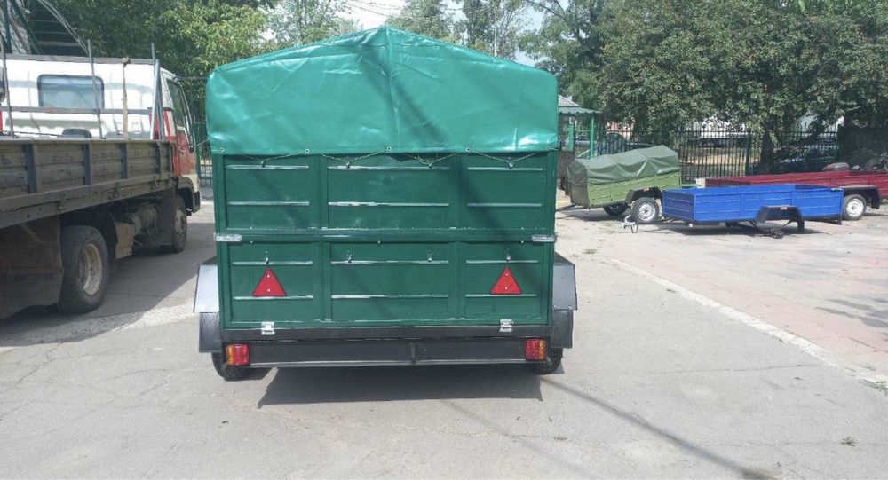 Двоосний причеп 2,5»1,4 з доставкою від виробника