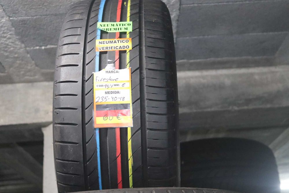 PNEUS SEMI-NOVOS COM 90% PISO 235 40 R18
