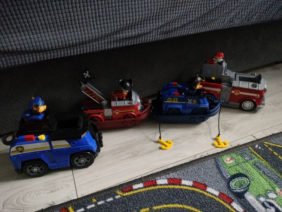 Duży zestaw Psi Patrol