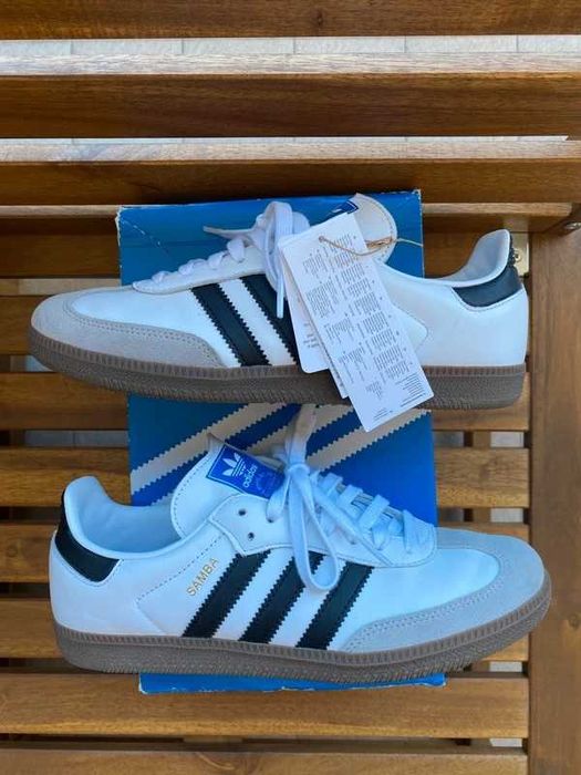 Adidas Samba bialo czarne damskie meskie sneakersy BESTSELLER R.40
