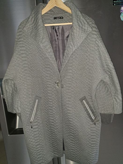 Płaszczyk  szary damski