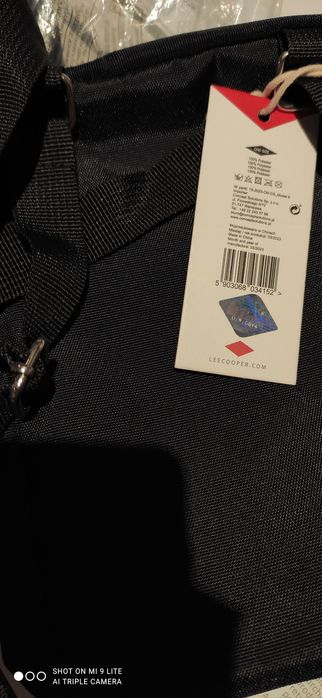 Saszetka nerka męska Lee Cooper® czarna