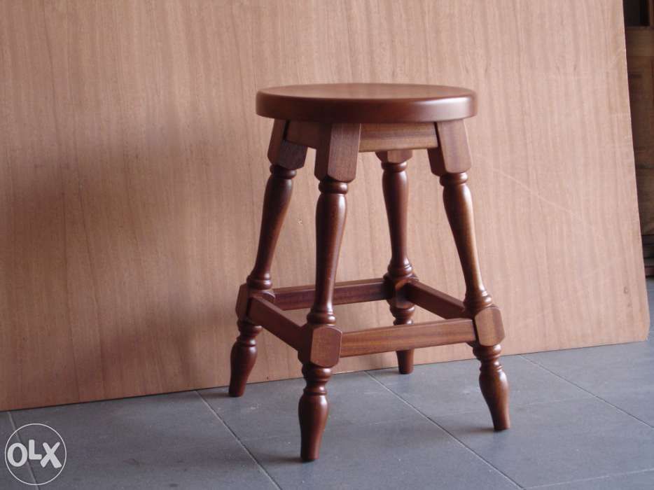 Banco de cozinha madeira solid wood