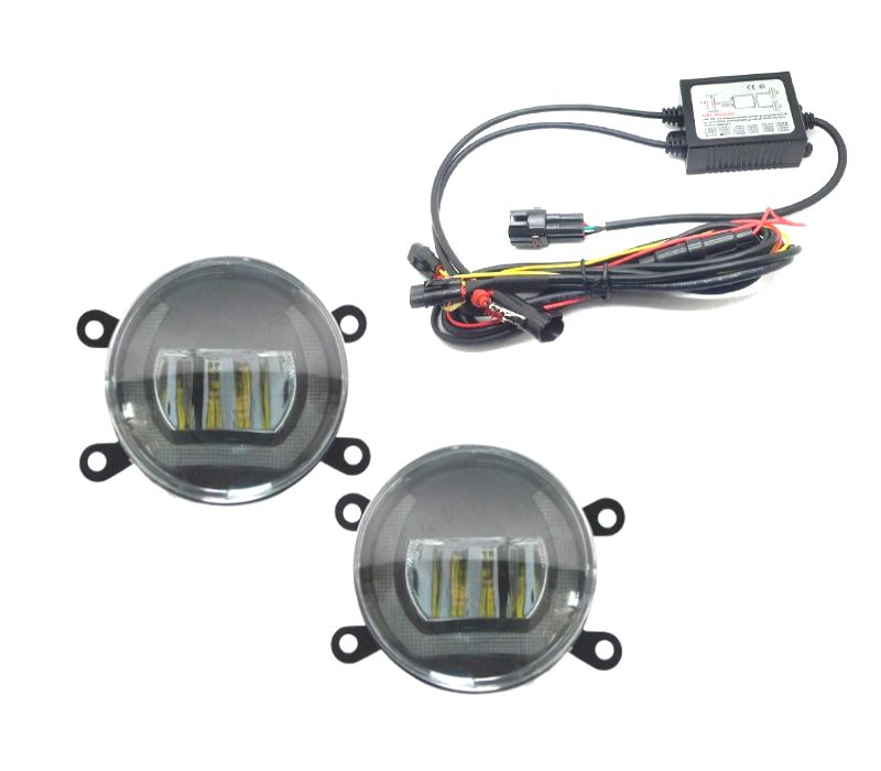 KIT DE LÂMPADAS LED DE LUZ DIURNA PARA CARROS