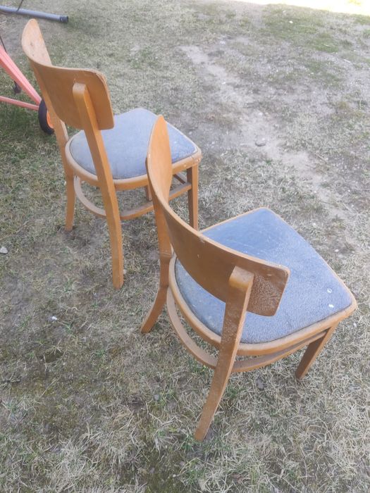 Krzesła prl 2 sztuki