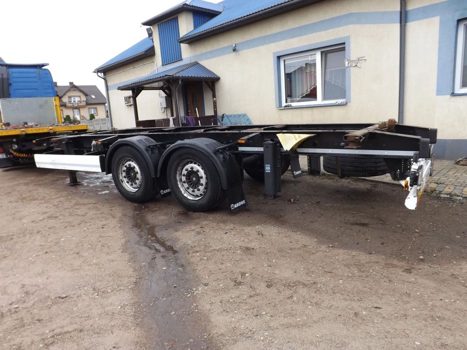 Krone przyczepa bdf tandem 2017r do zabudowy  osie saf rozstaw 135cm koła385/55/22.5''