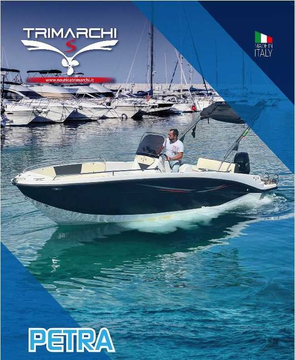 Nowa łódź OPEN: Trimarchi PETRA - dł. 6,70m/8 osób - od boatcenter.pl