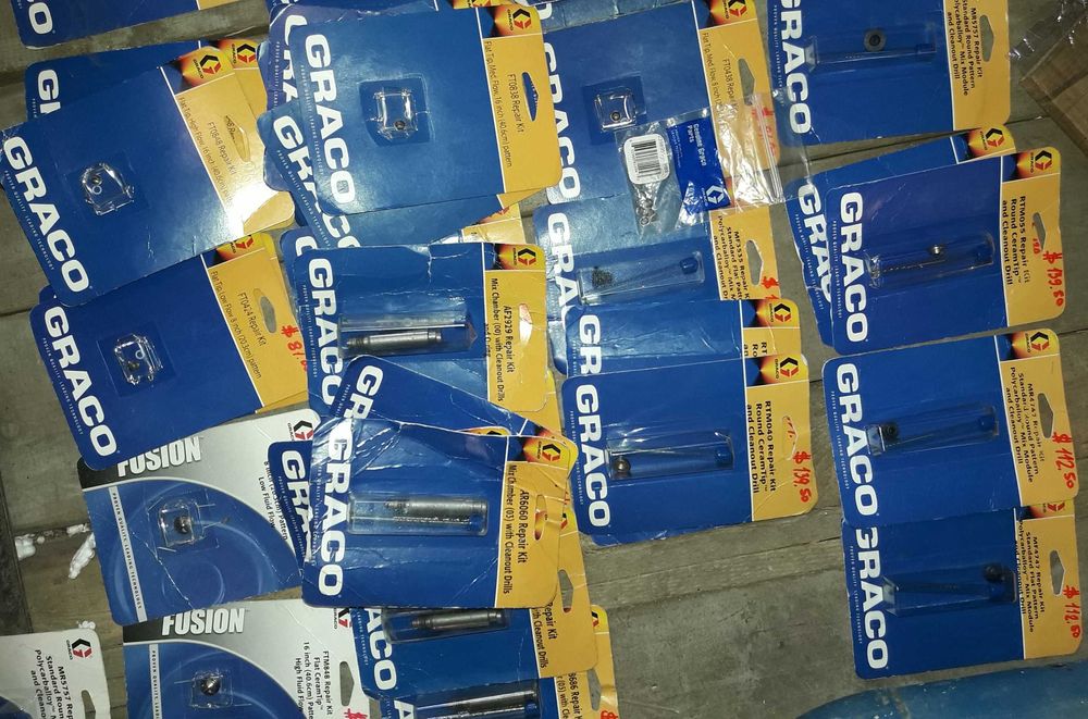 насадки распылителя Graco Fusion Gusmer для ППУ сопло, камеры смесит.
