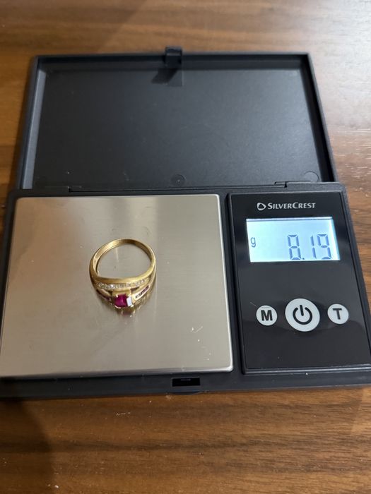 Anel de Ouro 19,2 kt com 8 gramas