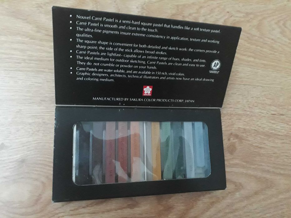 Lápis pastel Carré Sakura XNCT-12 A