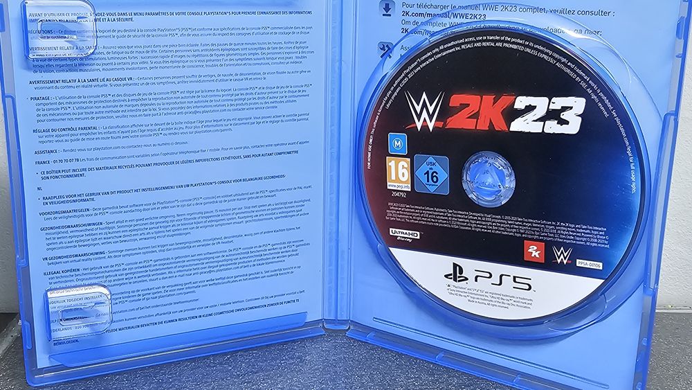 WWE 2K23 W2K23 Wrestling Wrestlemania World Entertainment PS5 UFC