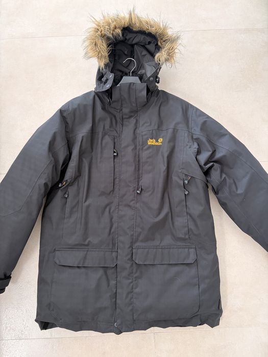 Parka puchowa Jack Wolfskin kurtka zimowa męska
