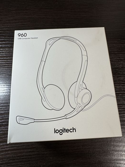 Logitech 960 usb гарнітура