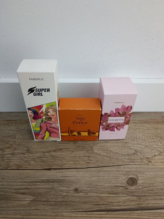 Zestaw Perfumy Faberlic super girl fleurette donna felice