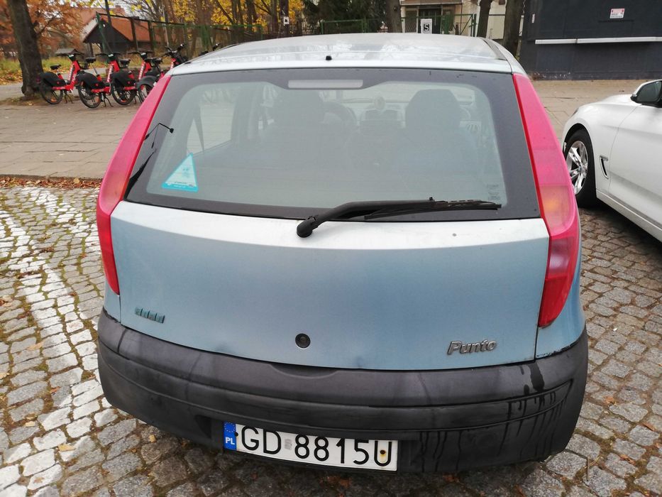 reflektory punto 2 przedlift i lampy tylne