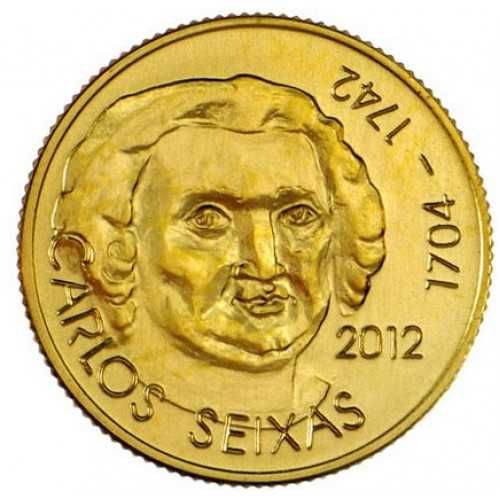 Moedas 1/4 euro Ouro
