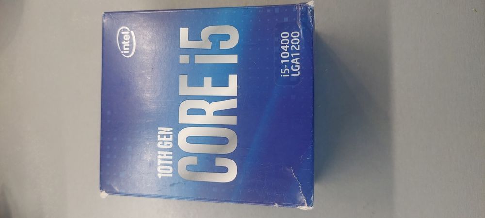 Procesor Intel i5 10400,  10 generacja chłodzenie box