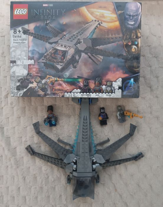 LEGO Marvel superheroes 76186 "helikopter czarnej pantery"