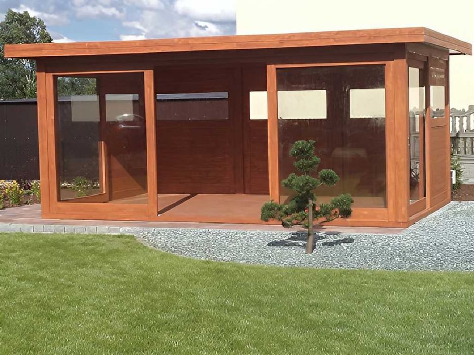 ALTANA 21 3x4,8m Szklana +Podłoga Blacha Rynny Prosto od PRODUCENTA